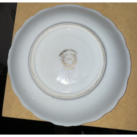 Nikoniko China Japan Floral Ware Hand Painted Dematisse Cup And Saucer - Picture 4 of 5